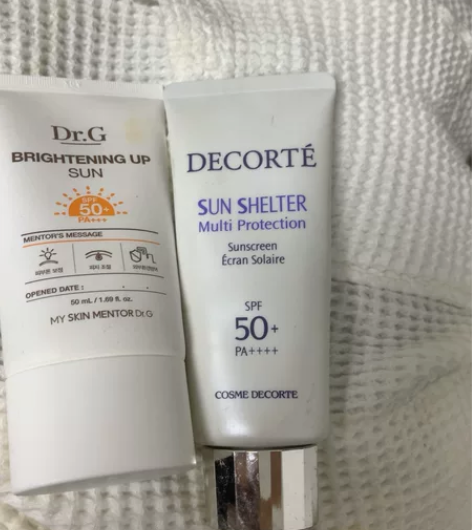 黛珂防晒 60余辆还有一半  drg防晒3...