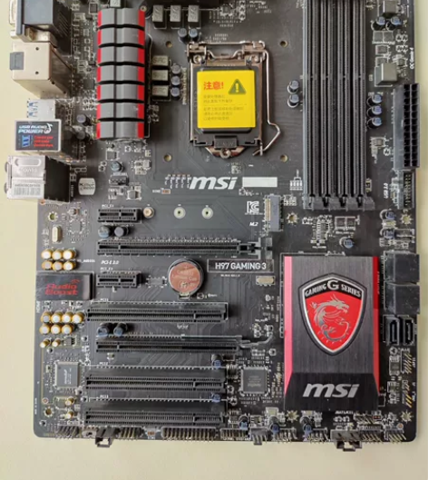 微星h97 gaming3主板，拆机无修，...
