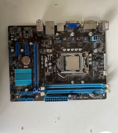 华硕H61M-K主板+g1610处理器,拆...