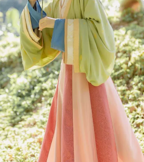 【出】乔织  春日来信  魏晋制汉服 套装...