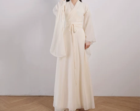 【上新价】宋制汉服女白色仙裙飘逸古装古风学...