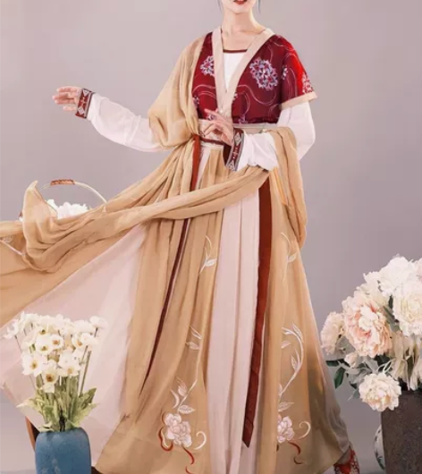 耀春醉芙蓉L全套带披帛，十二破裙 感兴趣的...