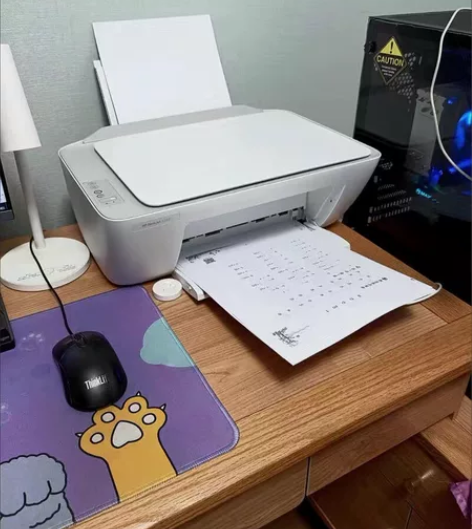 出售自用惠普2132学生家用打印机彩色喷墨...