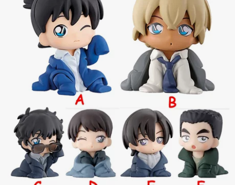 [现货]万代 名侦探柯南变小扭蛋第八弹 工...