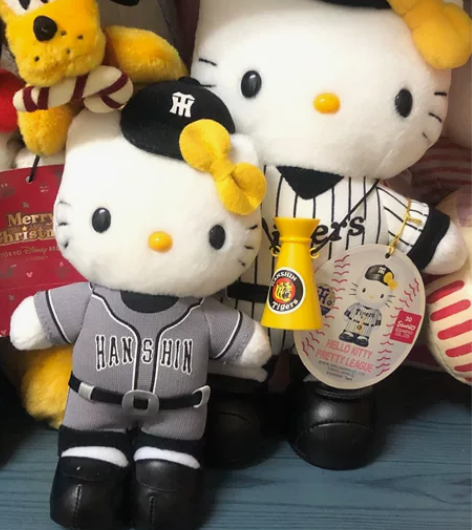 日本三丽鸥地域限定 稀有款子母棒球运动员h...