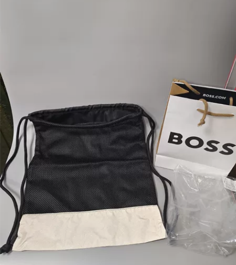hugoboss定制球袋抽绳带抽绳背包 篮...