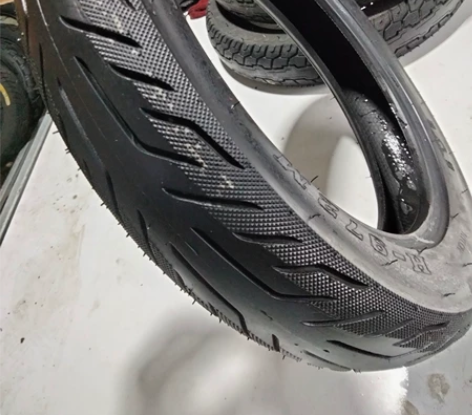 包邮朝阳大力神真空胎142.5电动车摩托车...