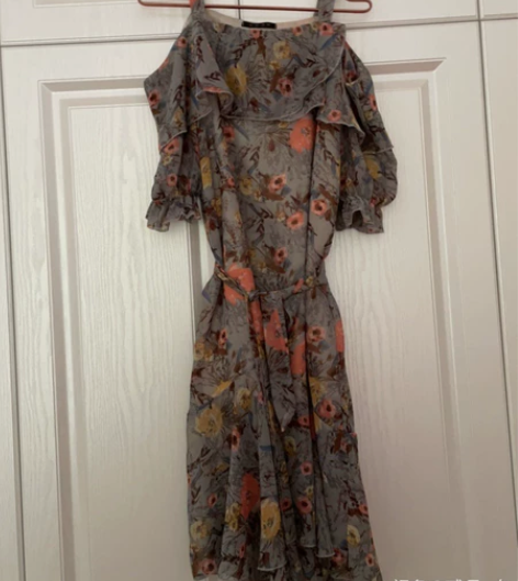 （可交换）仙气飘飘 法式裙。  漏肩 五分...