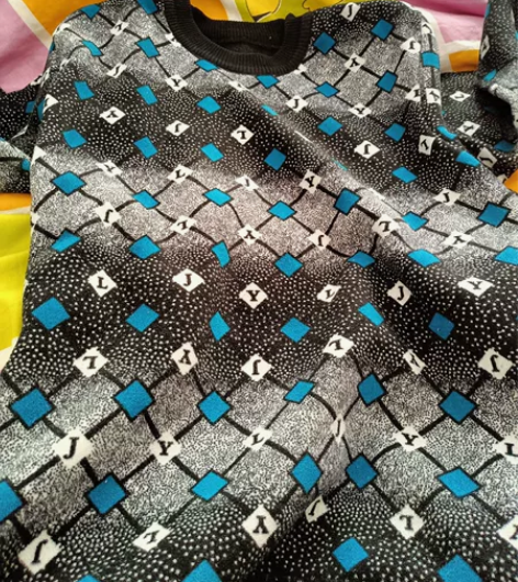 美式复古字母满花卫衣男潮ins卡通印花高街...