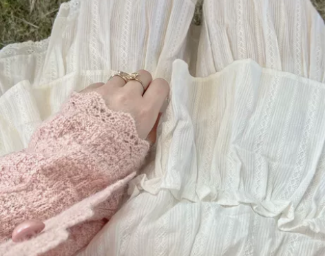 原创短裙蛋糕裙小个子2022夏新款日系半身...