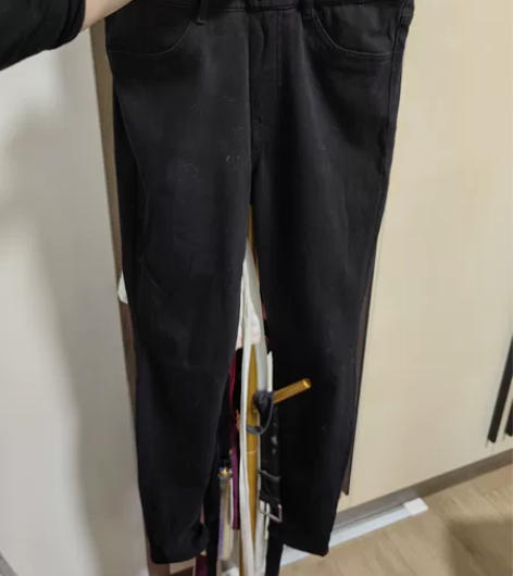 优衣库软牛仔小脚裤，铅笔裤。160-165...