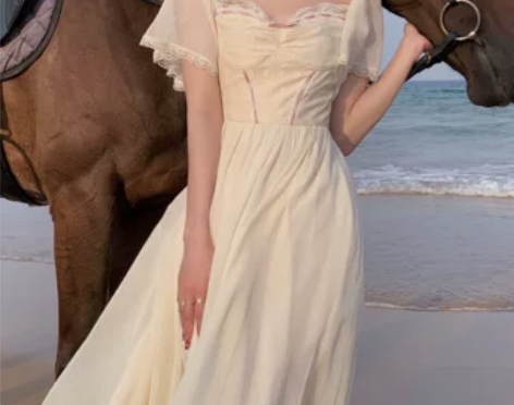 Acaine阿彩呢【简爱仙境】别致设计感裙...