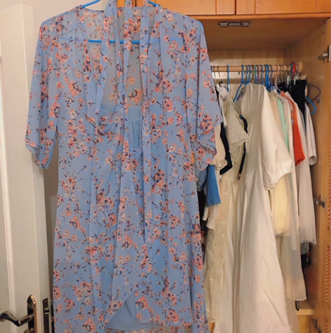 雪纺连衣裙女夏新款套装吊带两件套韩版显瘦碎...