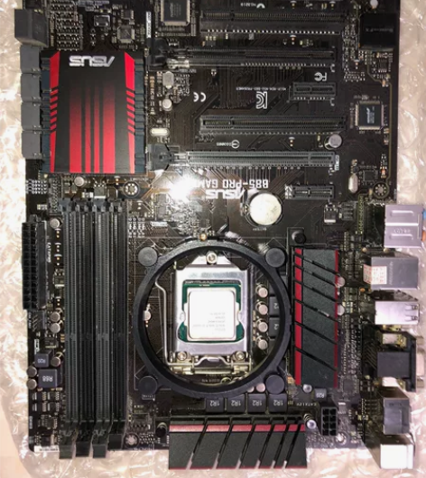 主板：b85-pro game，cpu：e...