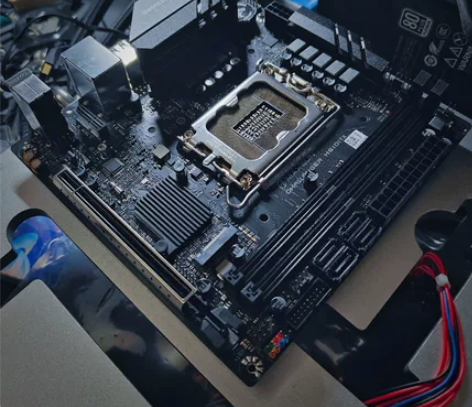 仅点亮一次 铭瑄H610i 挑战者 主板 ...