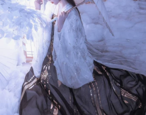 艺缕原创，汉服女仙气齐胸襦裙 6米摆， 北...