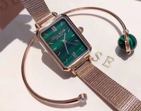 Lola Rose小绿表  手表女防水石英...