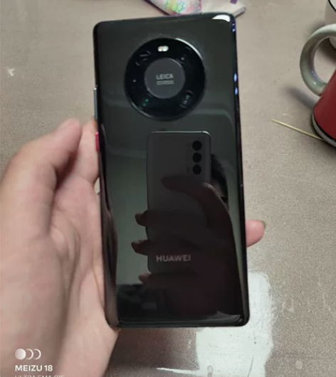 华为mate40pro 5g黑色，电池91...