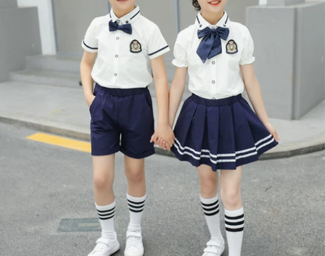 幼儿园园服夏装英伦学院风儿童校服套装小学生...