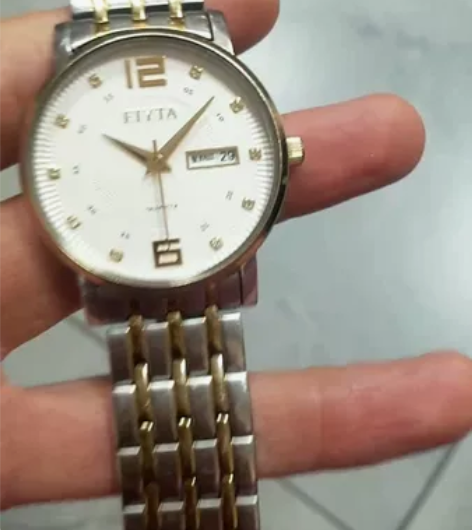 飞亚达男士手表，石英手表，蓝宝石镜面，无划...