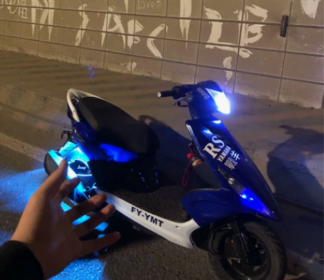 国三飞鹰前置油箱，前后原装轮胎，一直95伺...