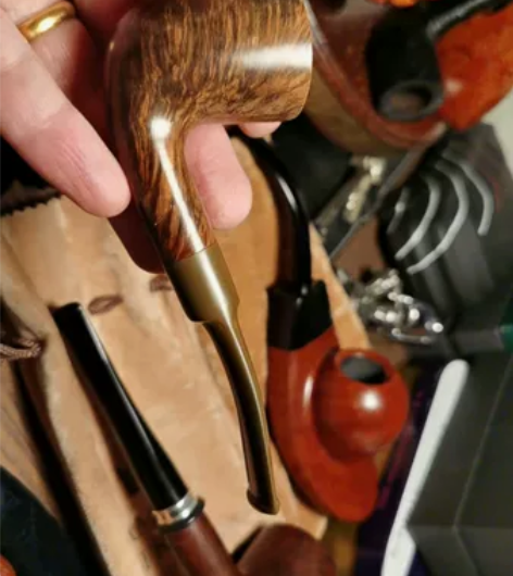 意大利海明威石楠木烟斗,全新光面直斗系列,...