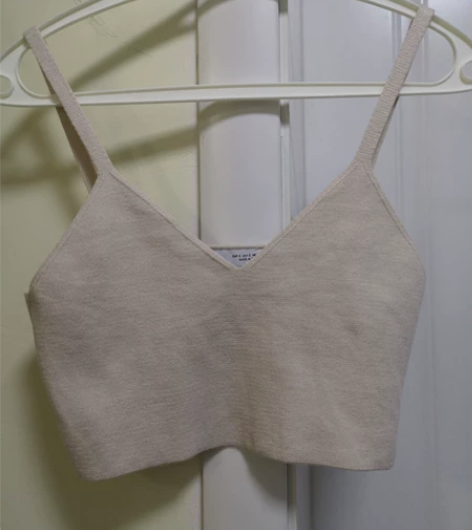 ZARA专柜正品女士针织吊带背心，全新仅试...