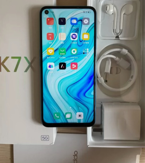 OPPO k7x蓝色6+128配置  移动...