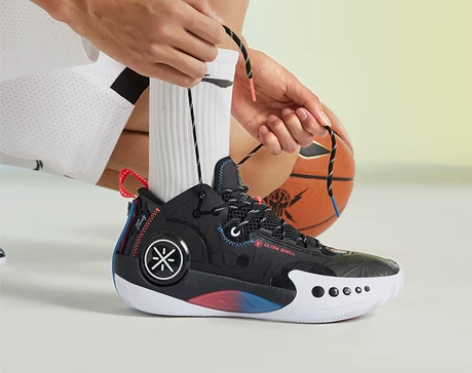 水泥地篮球鞋男鞋低帮男球鞋黑色男子45李宁