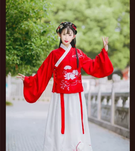 汉服出租出售：汉旭云溪客明制汉服女原创套装...