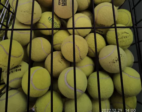 网球训练球2块一个，气压70%左右，多球，...