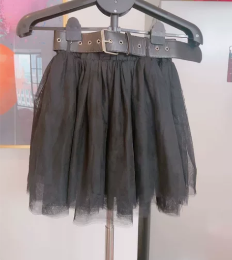 黑色短蓬蓬裙，春天，秋天，冬天都可以穿的哈...