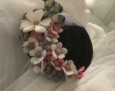 vintage超美黑色浆果田园风cla系l...