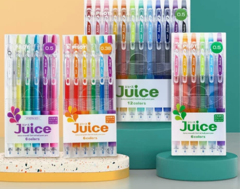日本PILOT百乐JUICE果汁笔彩色中性...