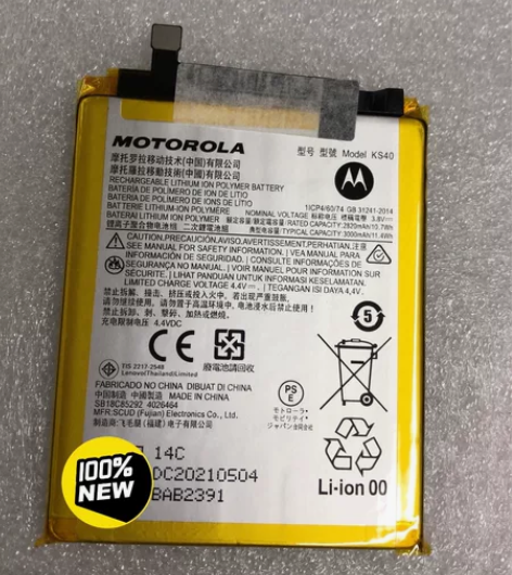 适用MOTO摩托罗拉E6 Play手机电池...