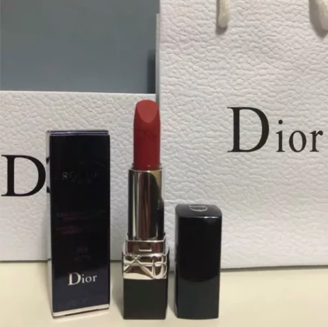 迪奥口红720 999哑光滋润 准备要和爸...