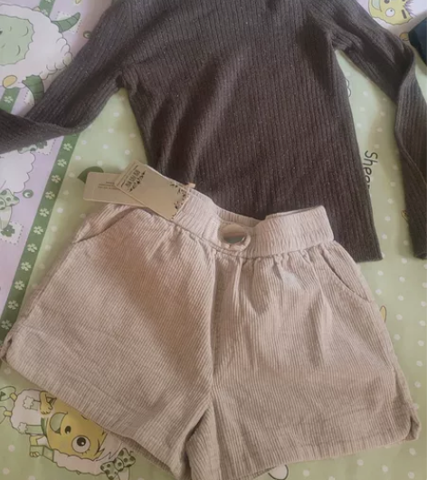 女士短裤百搭款,身高155-165体重95...