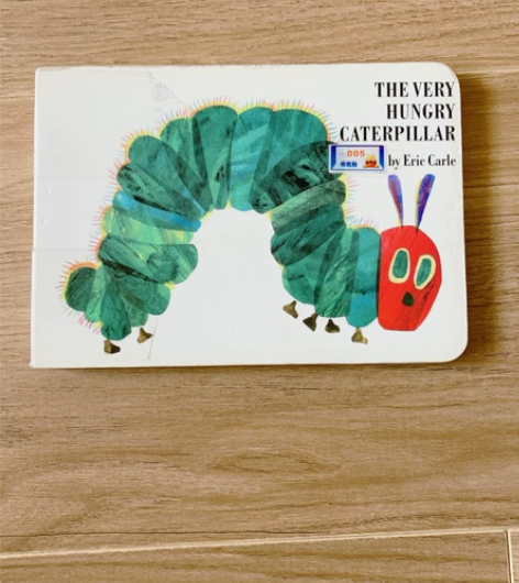 英文原版绘本书好饿的毛毛虫廖彩杏儿童宝宝英...