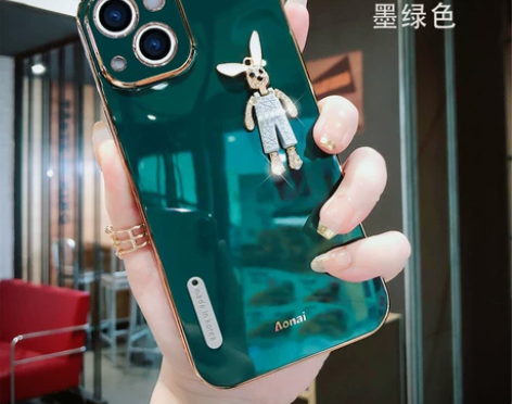 苹果13手机壳可爱女款iphone13镜头...