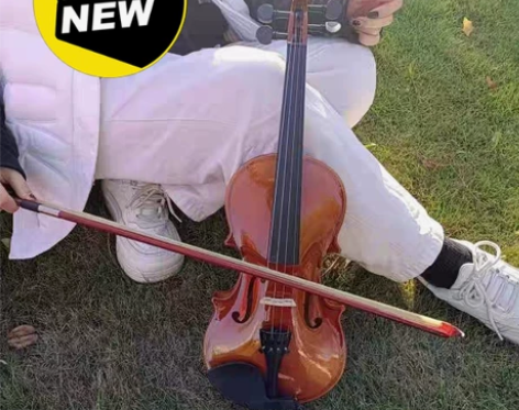 【全新捡漏】手工实木小提琴初学考级演奏琴儿...