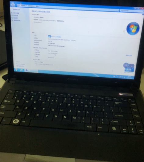 清华同方笔记本一台!双核+4g+320!G...