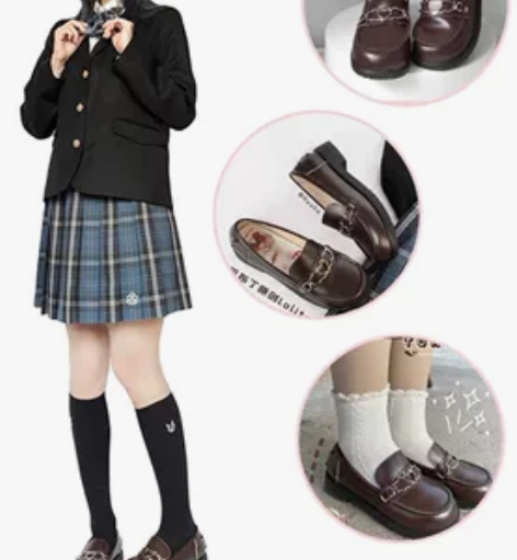 【未知电波】原创手工定制可爱甜酷正统JK制...