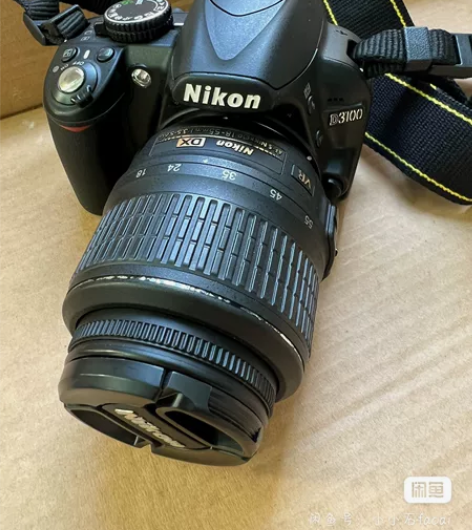 尼康单反D3100 套机出，镜头为18-5...