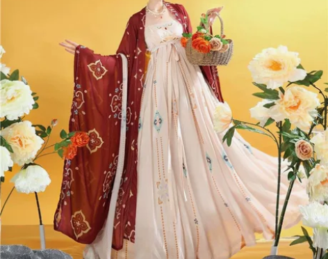 汉旭原创汉服女夏季中国风仙气飘逸古风大袖衫...