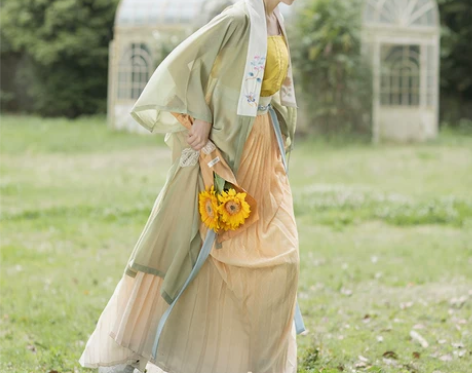 仙楚姬原创汉服女【五月】明制合领衫齐腰襦裙...