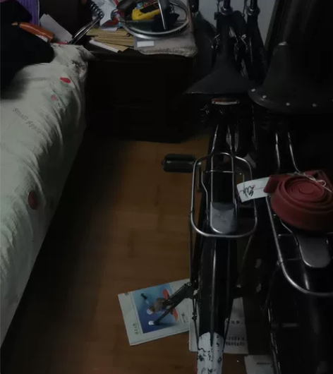 老自行车，70年代老凤凰自行车，涨闸版，老...