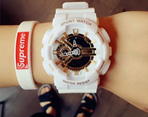 潮流ulzzang手表男女学生韩版简约休闲...