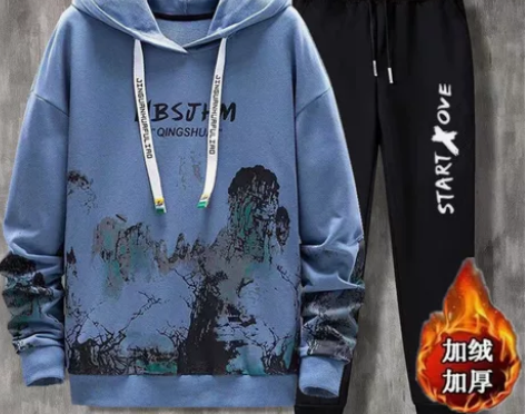 卫衣男春秋季潮流韩版宽松休闲运动学生外套男...