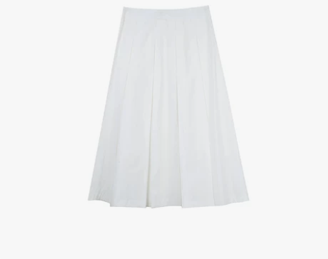 CHACHA夏季新款法式复古伞裙女高腰显瘦...