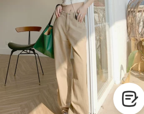 REDR牛仔裤女高腰2022新款春秋百搭显...